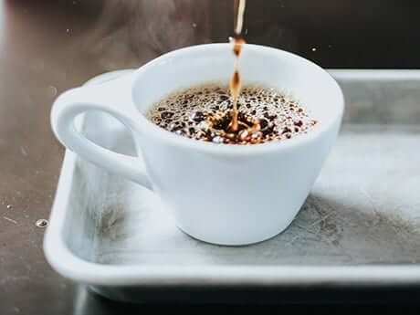 Banner White Cup Coffee - Jupiter X Elements
