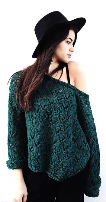 Portfolio Green Sweater - Jupiter X Elements